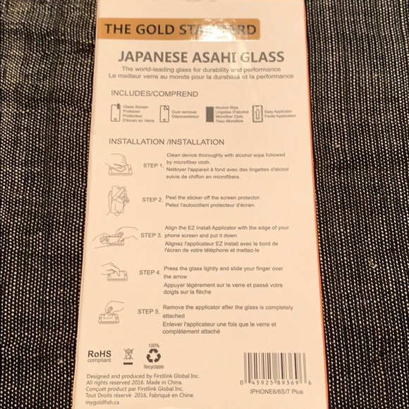 Tempered glass screen protector for Iphone Plus - Picture 2 of 4